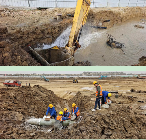 爆管搶修爭分秒 管網(wǎng)建設(shè)見真章